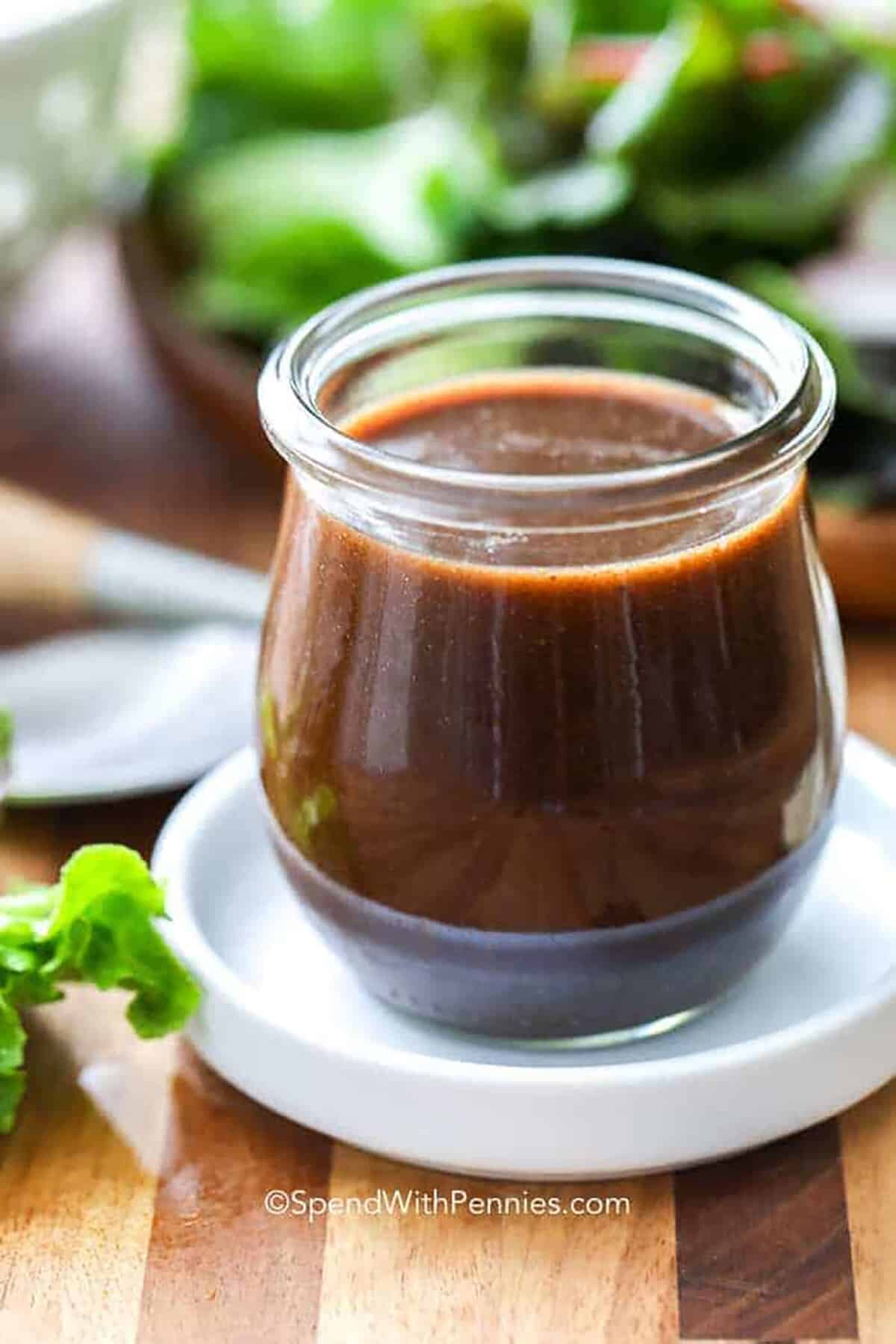 jar of Balsamic Vinaigrette