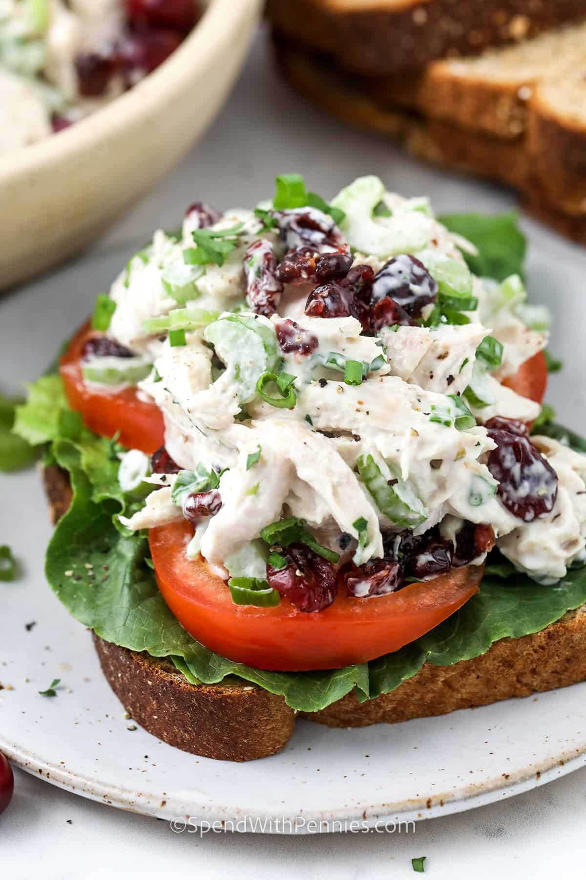 Turkey Salad sandwich